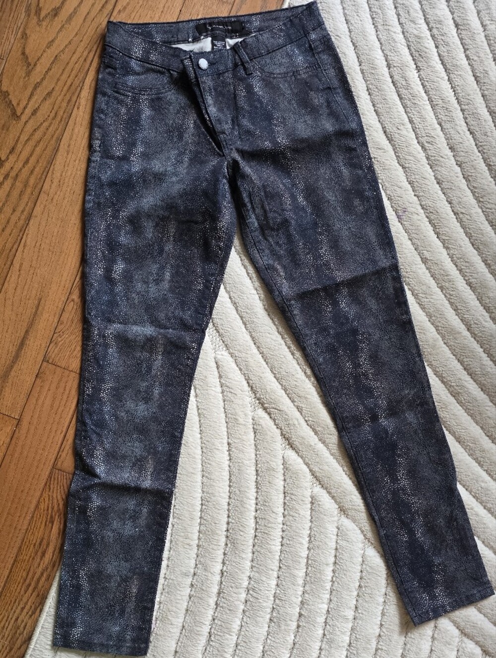 Nwot Calvin Klein Navy Speckled Jeans